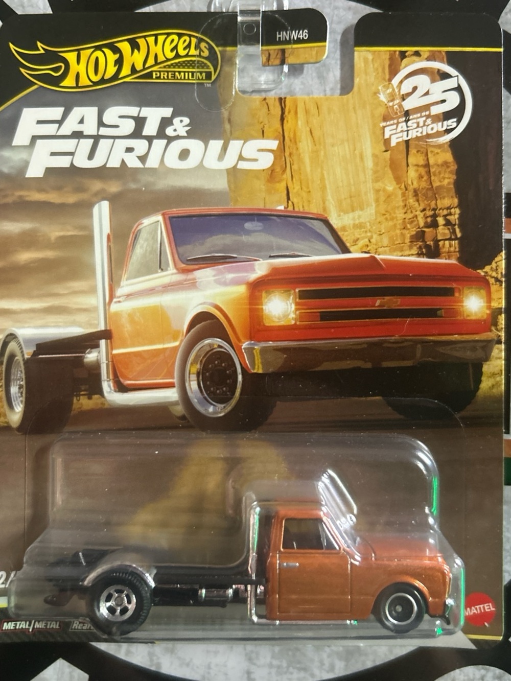 Hot wheels 1968 Chevy custom personalise C-10